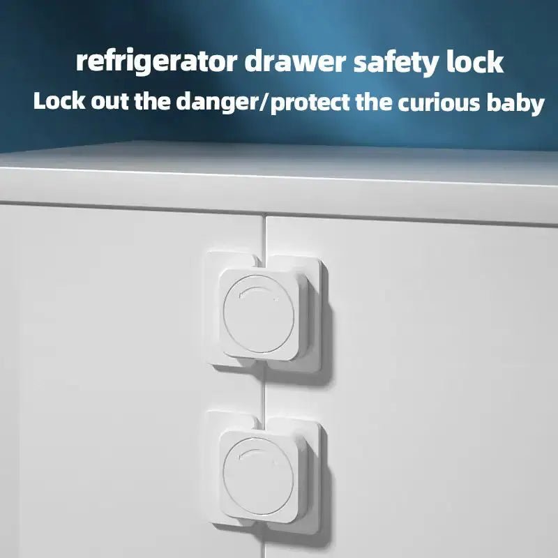 القفل الآمن للأطفال - Baby Proofing Cupboard Lock - Shopzz