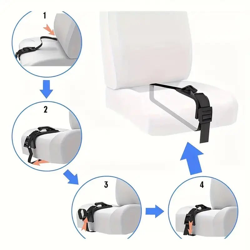 حزام أمان للسيارة قابل للتعديل – مخصص للحوامل - Omuma