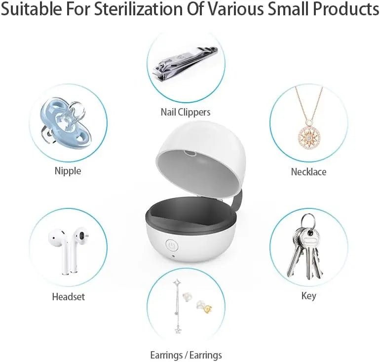 جهاز تعقيم اللهاية - Portable UV Dummy Sterilizer - Shopzz