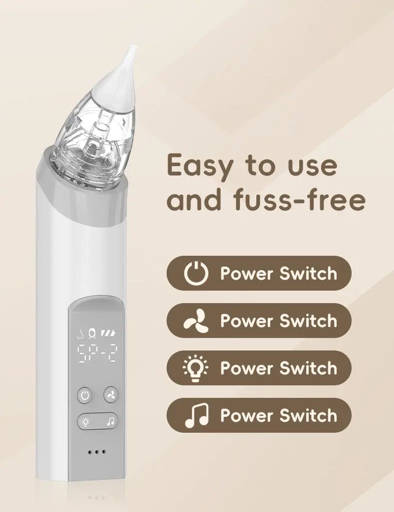 شفاط أنف كهربائي للأطفال - Nasal Aspirator for Baby - Shopzz