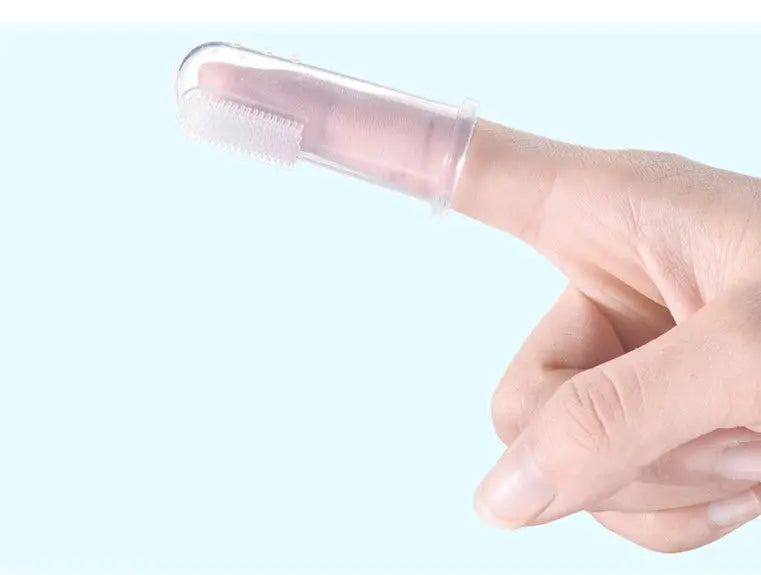 finger toothbrush - فرشاة أسنان للرضع - Shopzz