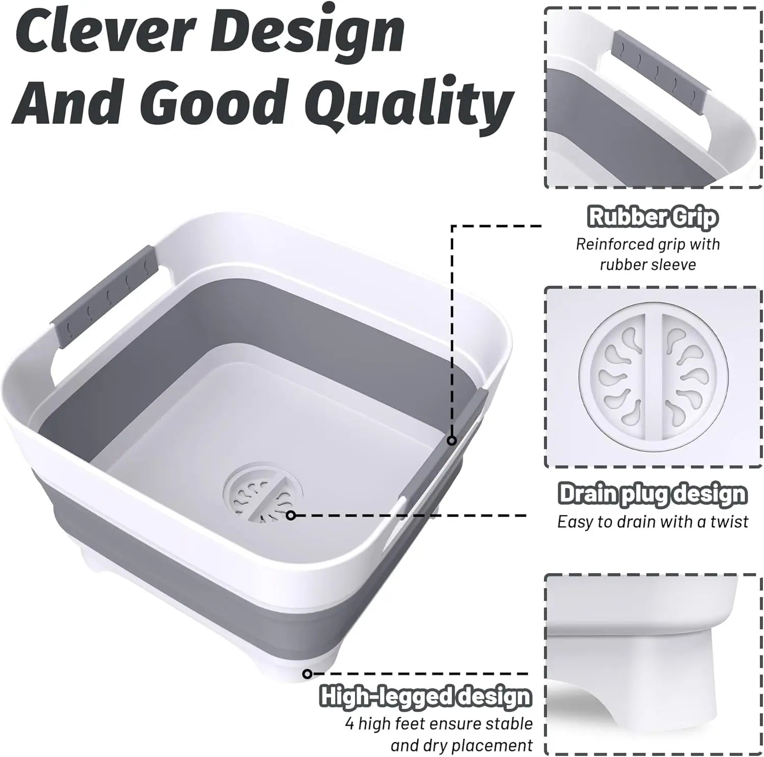 حوض الغسيل القابل للطي - Omuma
