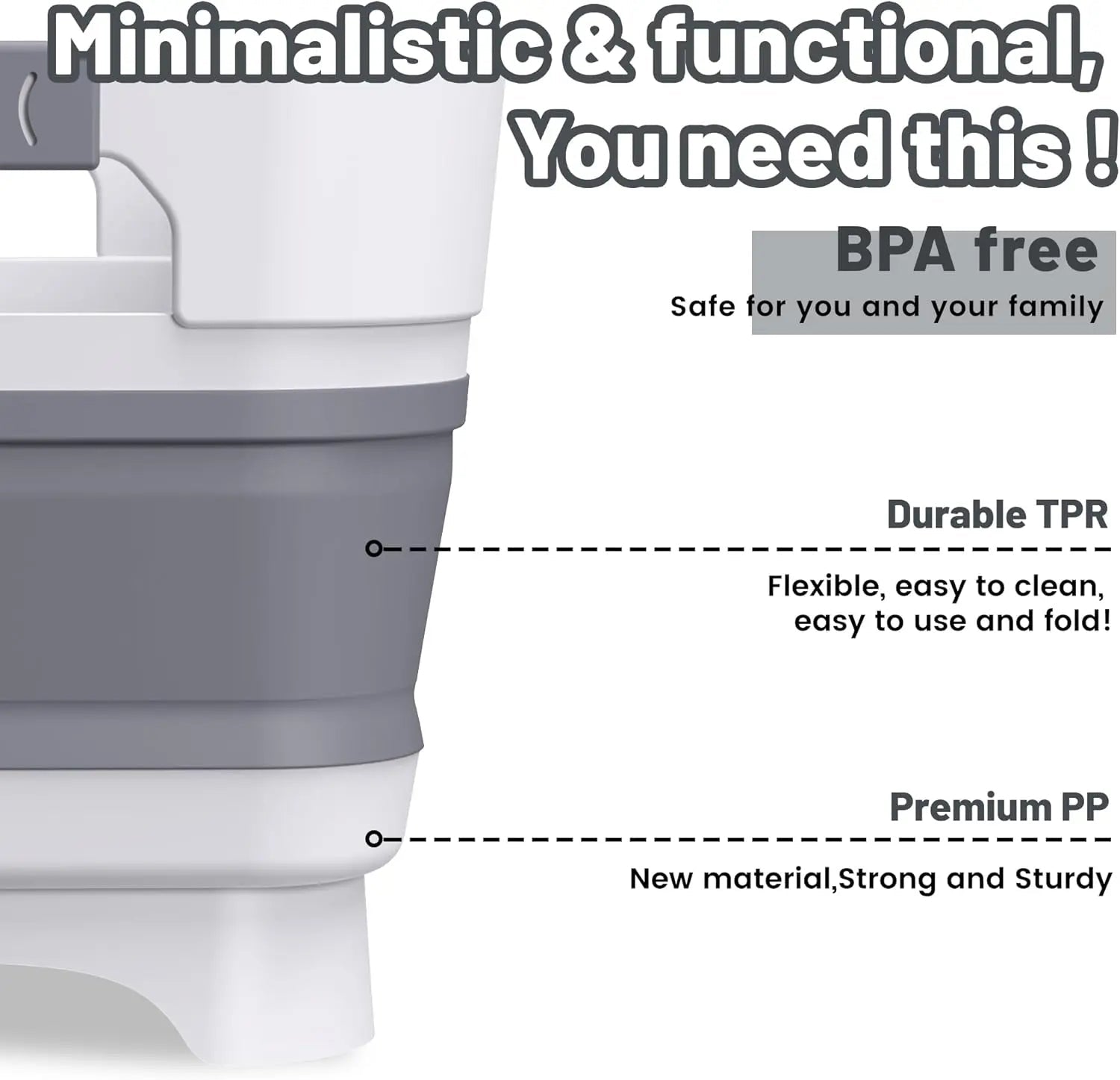 حوض الغسيل القابل للطي - Omuma