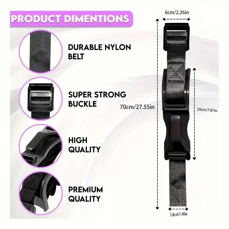 حزام أمان للسيارة قابل للتعديل – مخصص للحوامل - Omuma