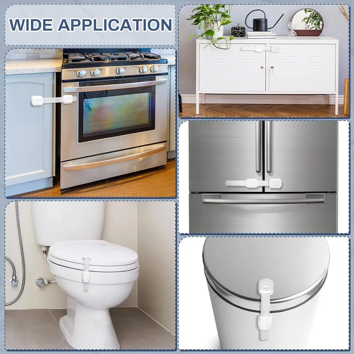 قفل أمان للأطفال - Child Safety Strap Locks - Shopzz