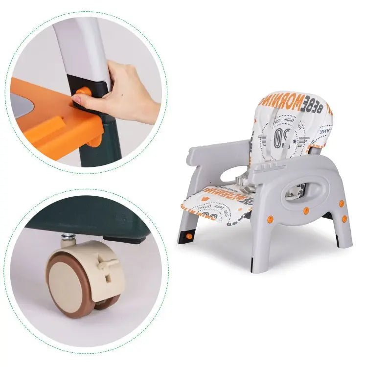 Multifunctional Baby Crib - كرسي أطفال 4 في 1 متعدد الوظائف - Shopzz